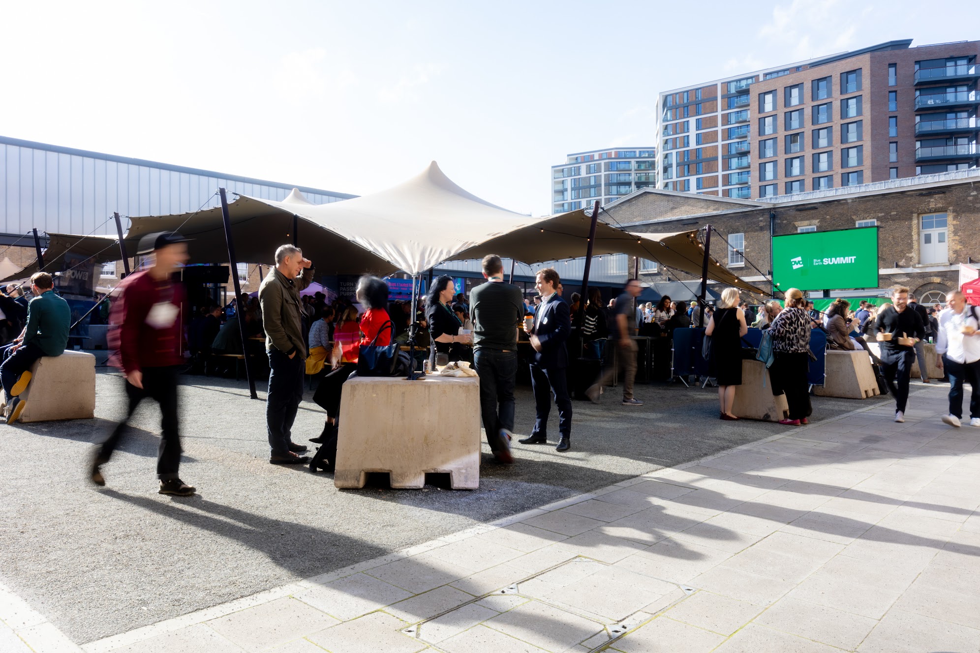 Courtyard Stage: The Festival Atmosphere